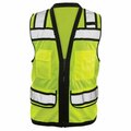 Game Workwear The Surveyor Vest, Yellow/Black, Size 2X I-44